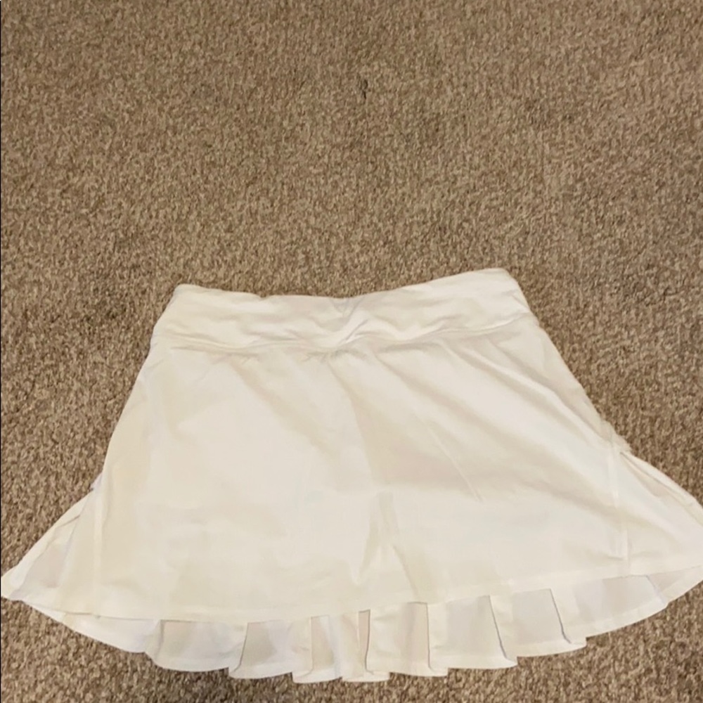 Lululemon white skirt